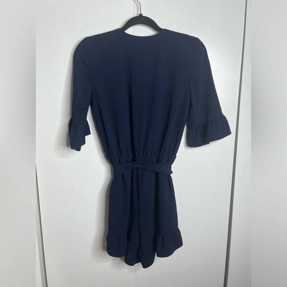 Trina Turk - Te Amo Romper - Navy Blue XS - Rent the Runway - Picture 8 of 8